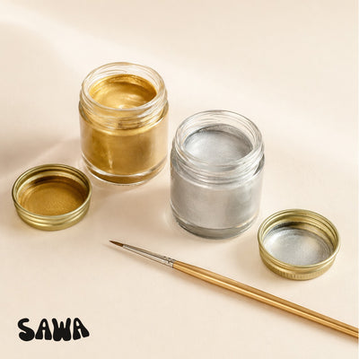 ✨ Gold & Silver Paint
