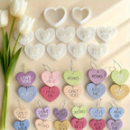 Heart Stamp Set for Clay