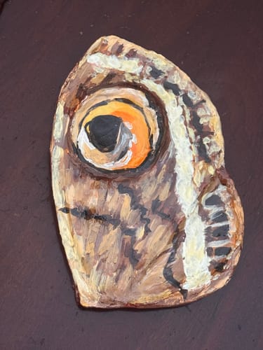 Customer pottery piece made with the Sawa kit — shared by Tanya H.